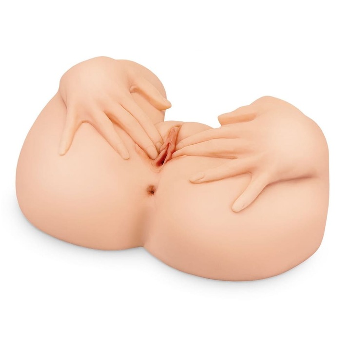 Мастурбатор Pipedream Spread My Tight Pussy, Два Отвора, 14 см