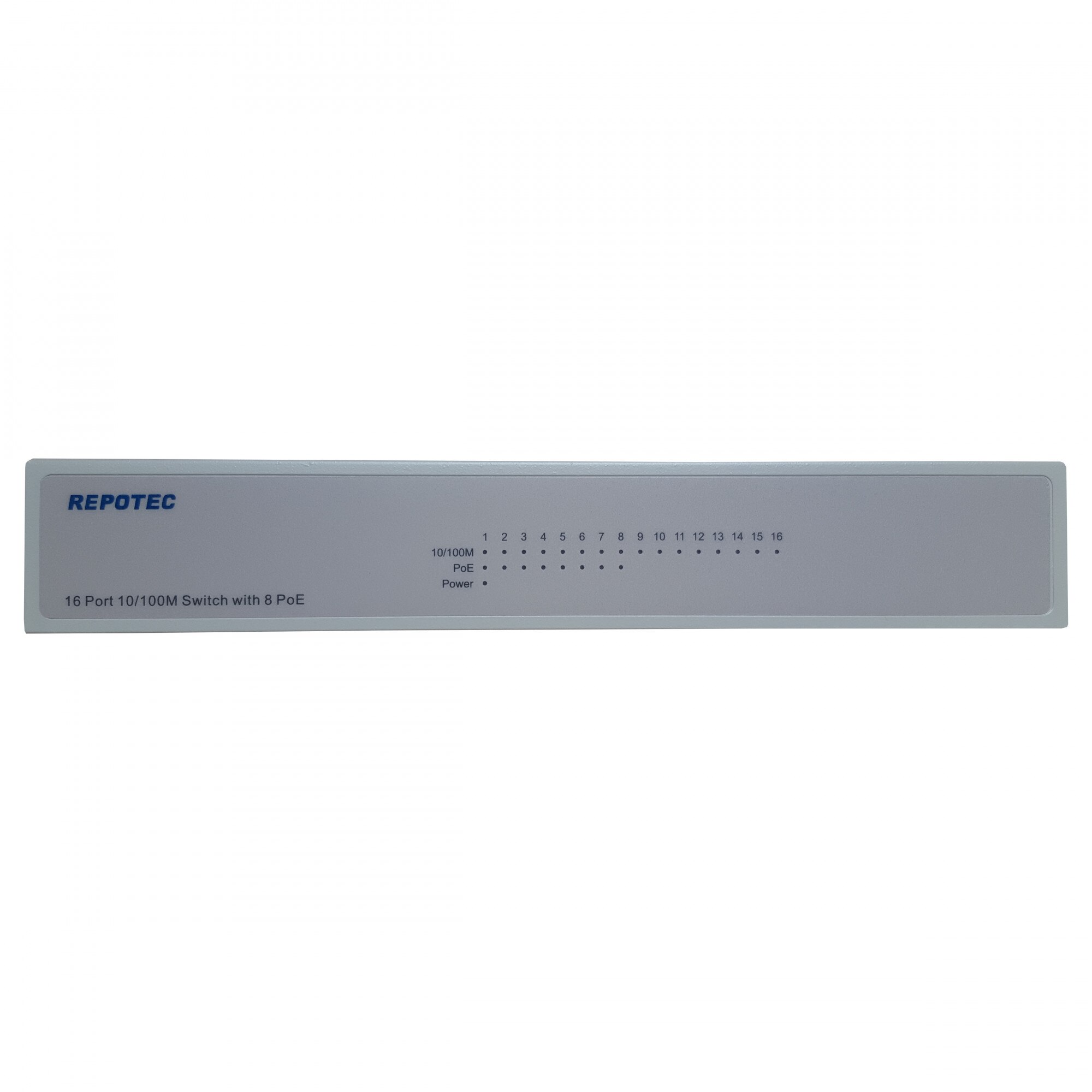 Repotek Router Switch REPOTEC RP-PE16T/8A, 16 porturi Fast Ethernet / 8 porturi PoE ...
