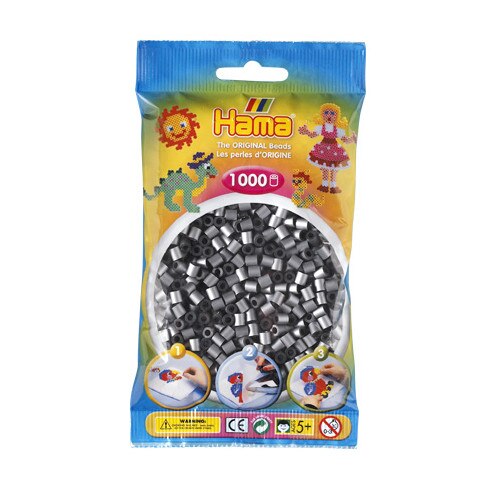 Margele midi gri - 1000 buc