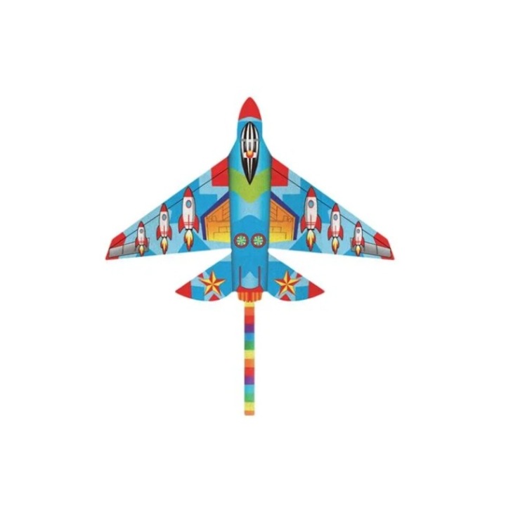 Текстилно Змеу С Шарка На Ракета, Welora, 1, 15x0, 6 М, Многоцветно