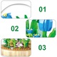 Set de constructie QttvbTna, blocuri plastice, multicolor, 13.6x11.6cm