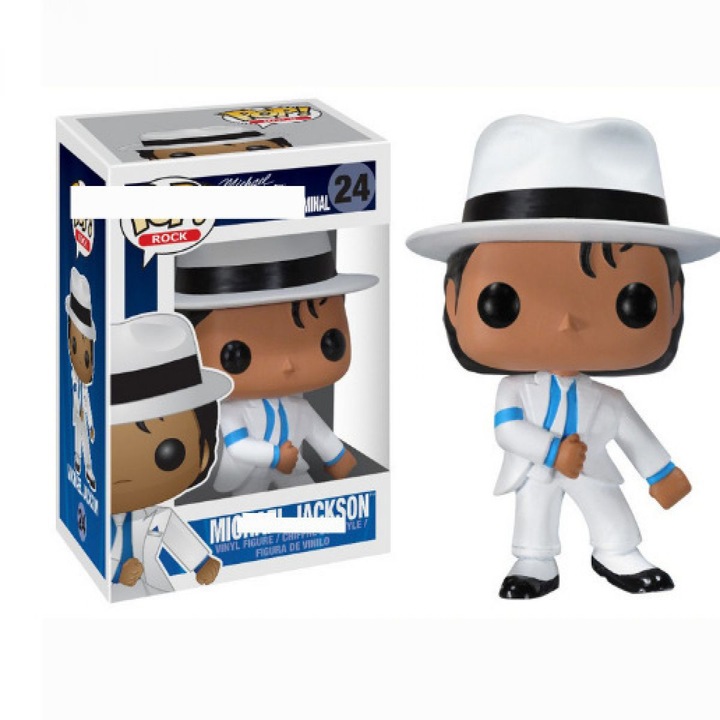 Figurina Michael Jackson, Fokelyi, 10cm, PVC, cadou unic pentru fani