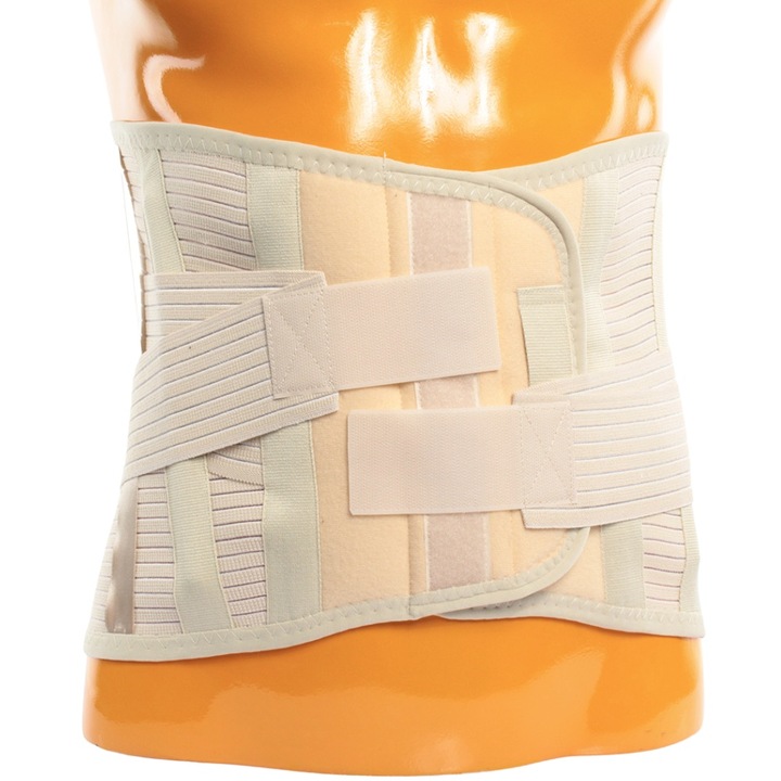 Orteza lombosacrala-lombostat 32 cm bej - marimea L