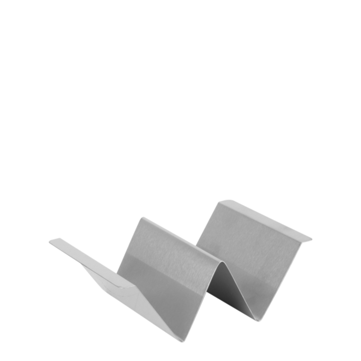 Suport taco HORECANO, 2 piese, crom, 15x10xh5