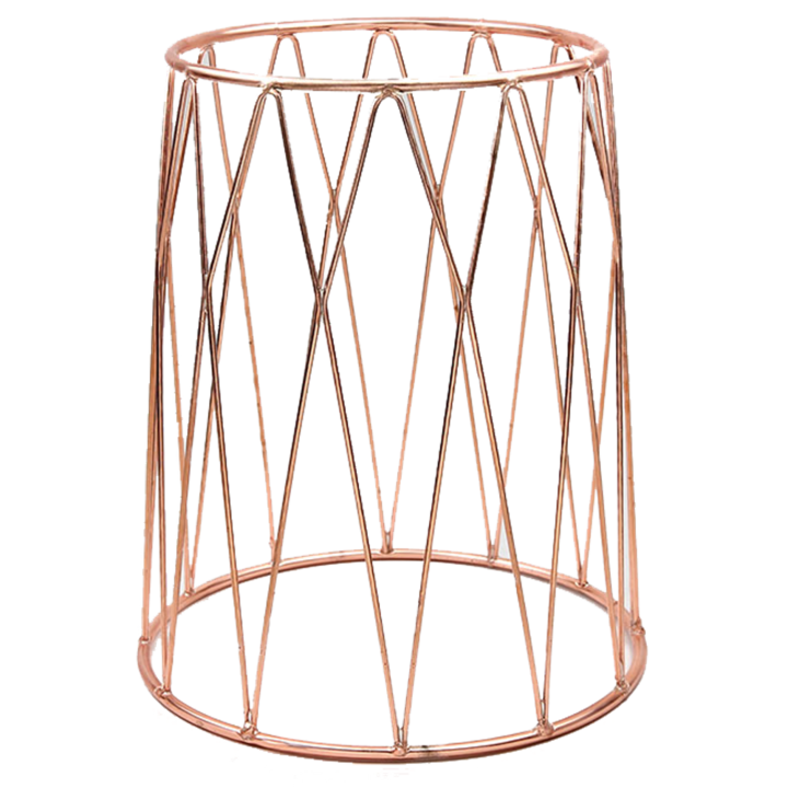 Stand de prezentare "Crown" HORECANO, cu strat antiderapant, O25xO21,2xh30cm, cupru