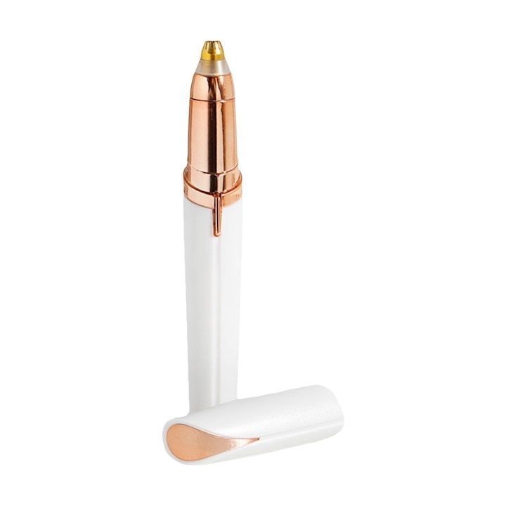 Електрически тример за вежди, комплект, компактен размер, автоматична функция, преносим