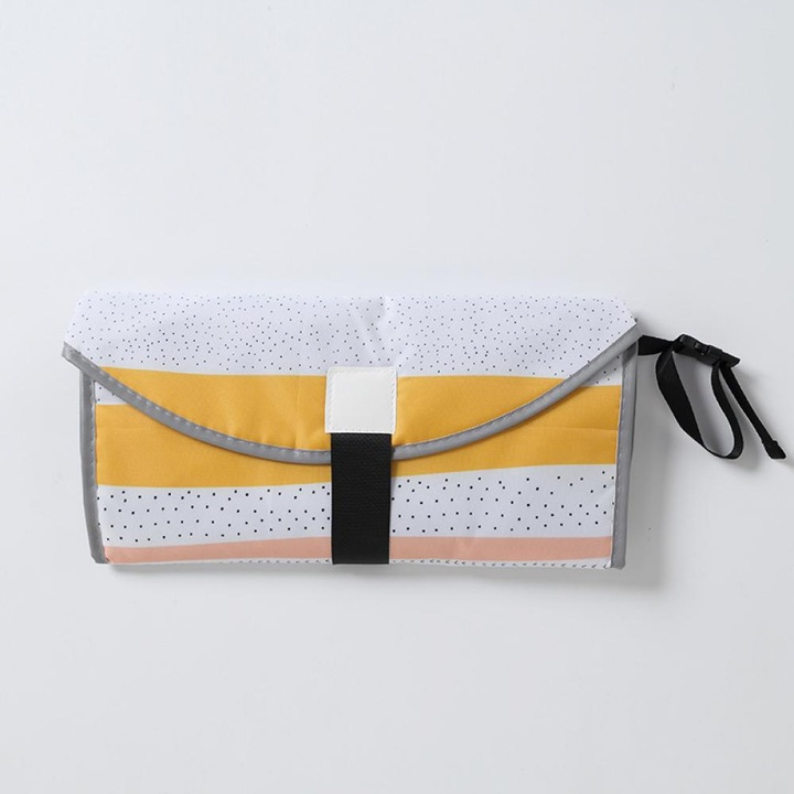 Подложка за повиване, водоустойчива, за новородени, многоцветна