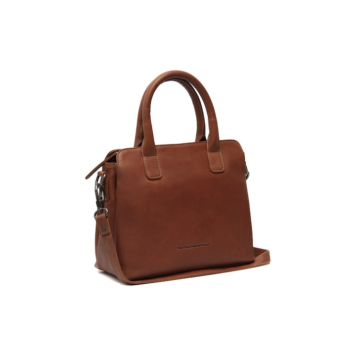 Дамска чанта, от естествена кожа, The Chesterfield Brand, Hermosa, Cognac brown