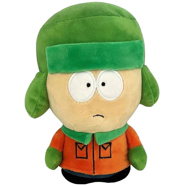 Kyle Broflovski (Khadou) plüssjáték, South Park, 16 cm