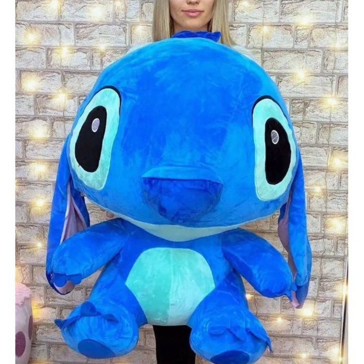 Mascota din plus Stitch, Personaj din Lilo&Stitch, XXL 80 cm, DOMINIK®