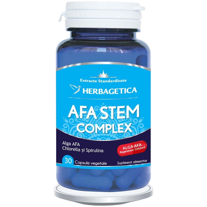 Supliment Alimentar Afa Stem Complex Vegetale, Herbagetica, 30 capsule
