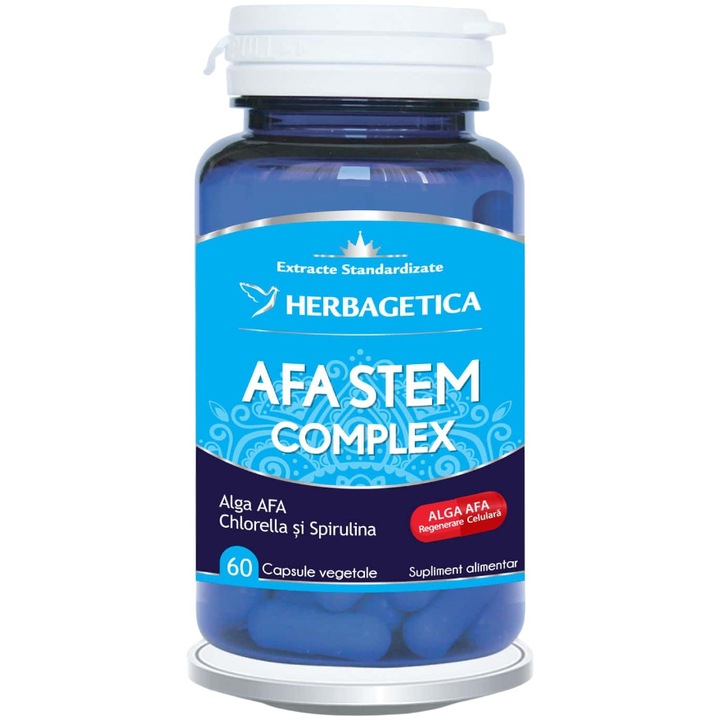 Supliment Alimentar Afa Stem Complex Vegetale, Herbagetica, 60 capsule