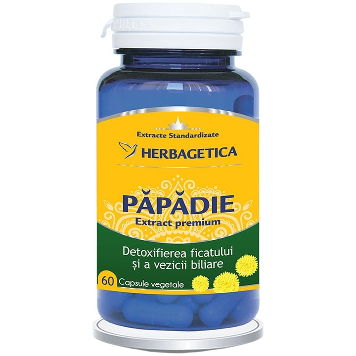Supliment Alimentar Papadie Extract, Herbagetica, 60 capsule