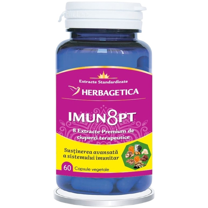 Supliment Alimentar Imunopt, Herbagetica, 60 capsule