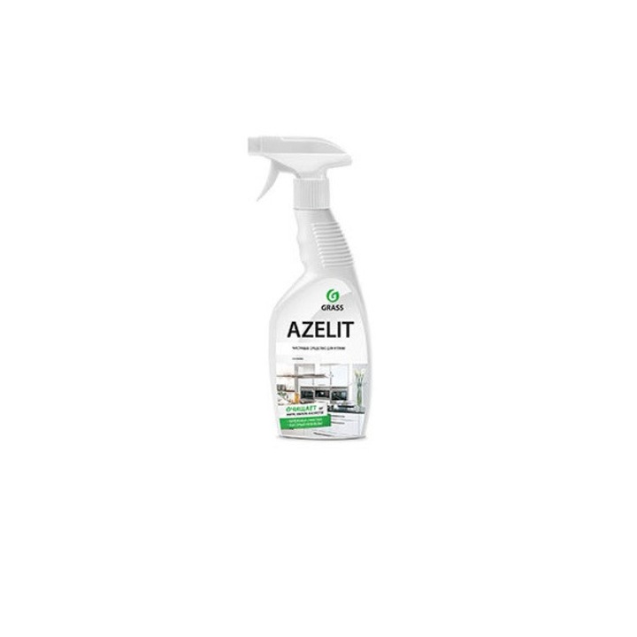 Уникално силен почистващ препарат AZELIT, GRASS, 600 мл. за почистване на скари, фурни, котлони, загорели черни тигани и др.