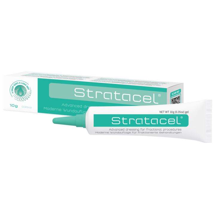 Stratacel® 10g - pansament inovator pentru proceduri fractionale