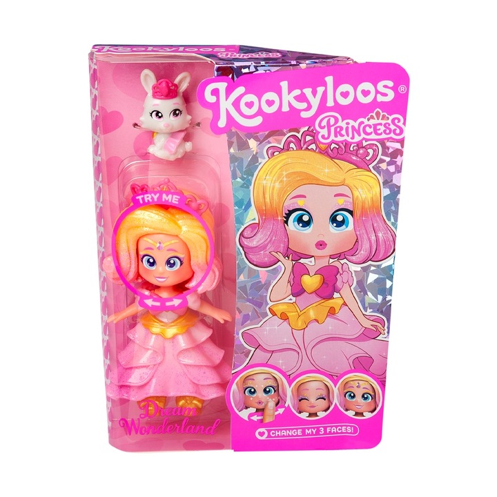 KookyLoos baba - Princess, Dream Wonderland, 3+ éves