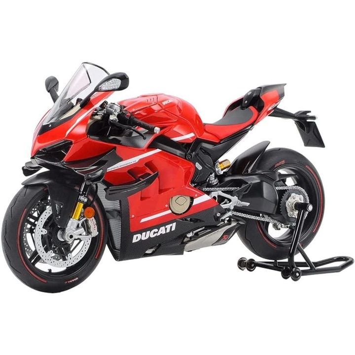 Kit de construit motocicleta Tamiya Ducati Superleggera V4 1:12 TAM 14140