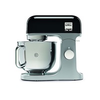 Robot de bucatarie Kenwood KMX750BK, 1000W, 6 viteze, bol de 5 litri, negru/otel inoxidabil