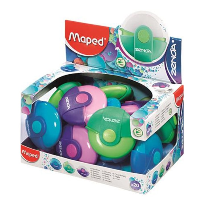 Set 20 Radiere, Maped, Multicolor