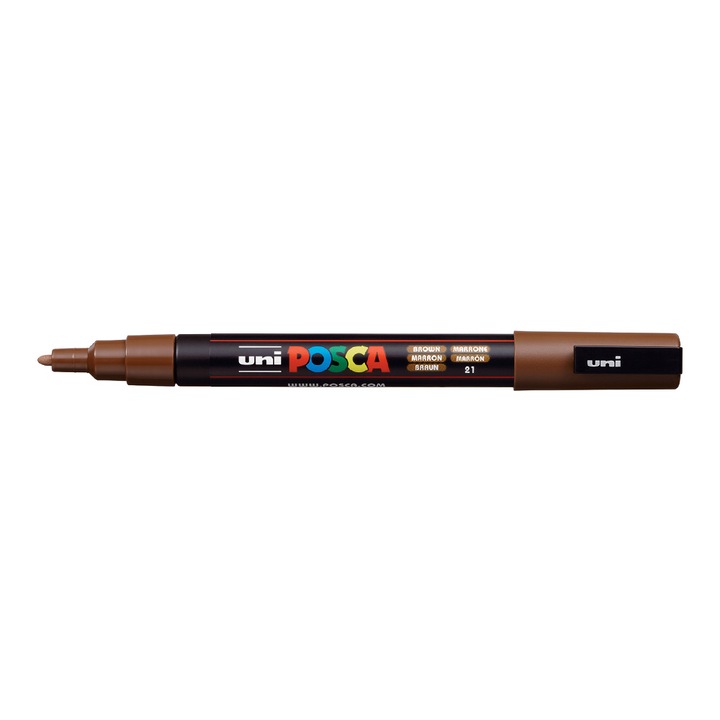 Marker, Uni, 0,9-1,3 mm, Maro