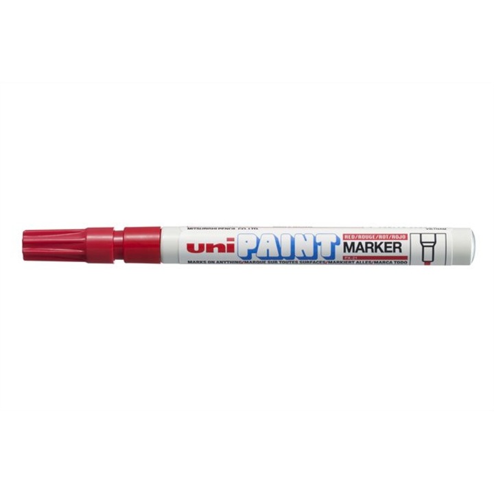 Marker, Uni, 0.8-1.2mm, Rosu