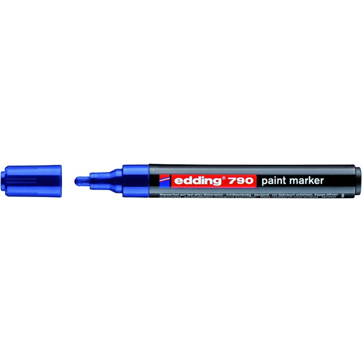 Marker lac, EDDING, 2-3 mm, "790", Albastru