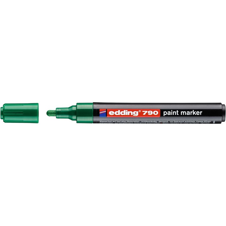 Marker lac, 2-3 mm, EDDING "790", Verde