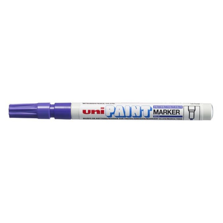 Маркер за лак Uni PX-21, 0.8-1.2 мм, лилав