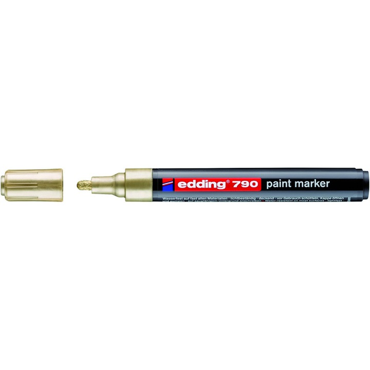 Marker lac, Edding, 2-3 mm, Auriu