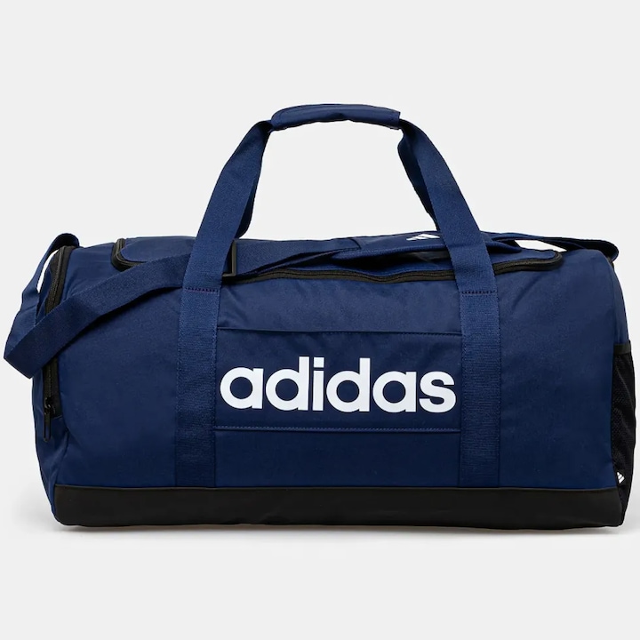 Фитнес чанта Adidas Linear Duffle Medium, Син