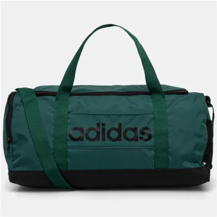 Фитнес чанта Adidas Linear Duffle Medium, Зелен