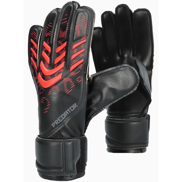 Adidas Predator Training Junior kapuskesztyű, 6-os méret, fekete