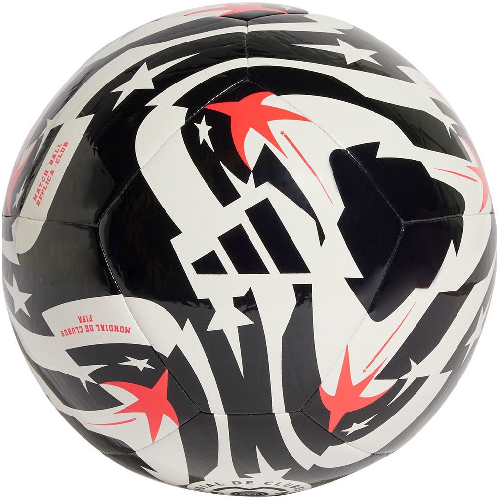 Minge fotbal Adidas FCWC Club, marime 5, alb