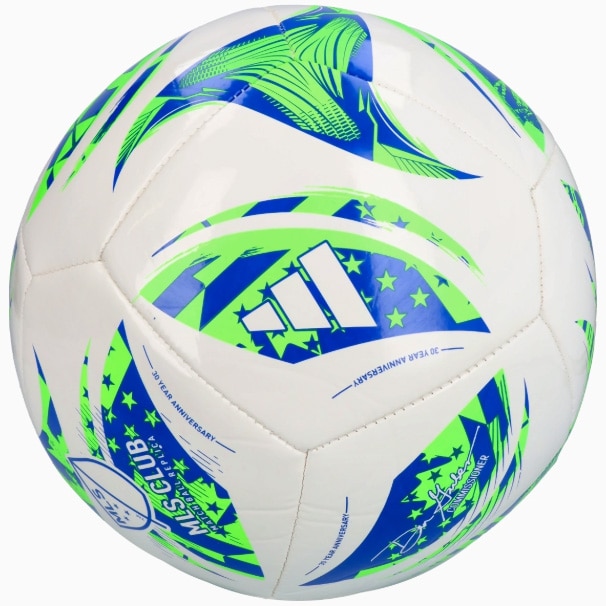 Minge fotbal Adidas MLS Club, marime 5, alb
