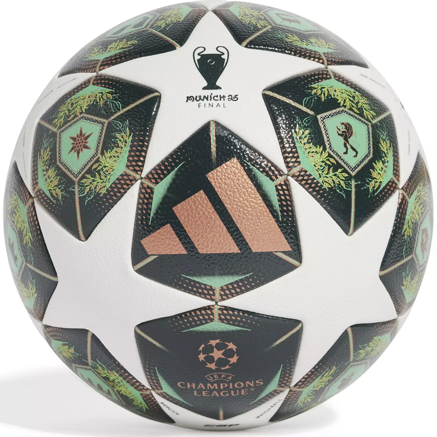 Minge fotbal Adidas UCL competition 24/25, marime 4, alb