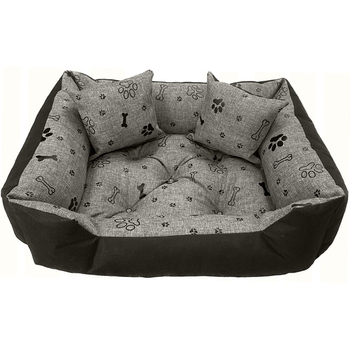 Pat Pentru Caine, Edanti, 130X105 Cm, Impermeabil, Codura, Gri Deschis