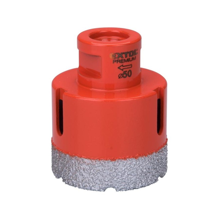 Extol carotier diamantat brazat în vid 50 mm × M14