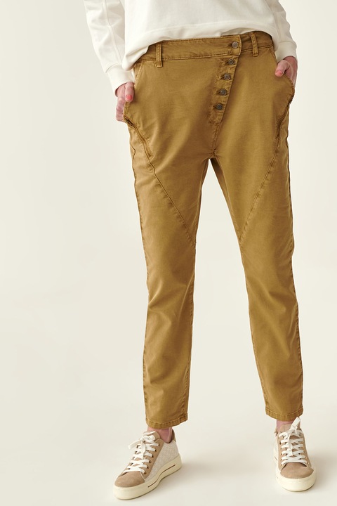 Tatuum, Blugi cu buzunare oblice Figa, Maro deschis, 44