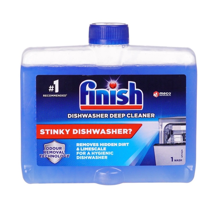 Finish Deep Cleaner mosogatógép-tisztító oldat 250 ml