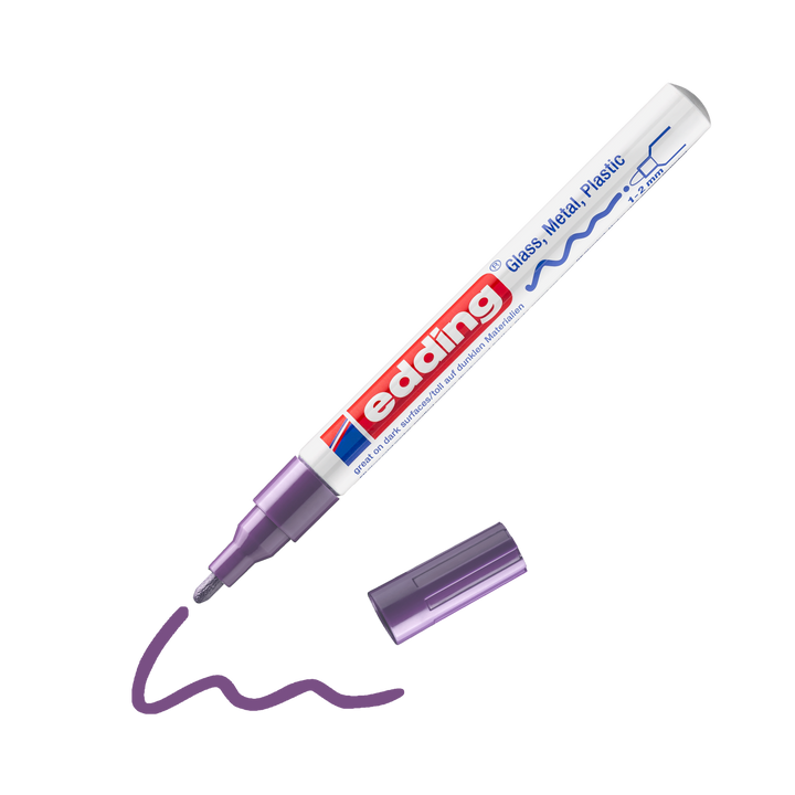 Marker lac, 1-2 mm, EDDING "751", Volet