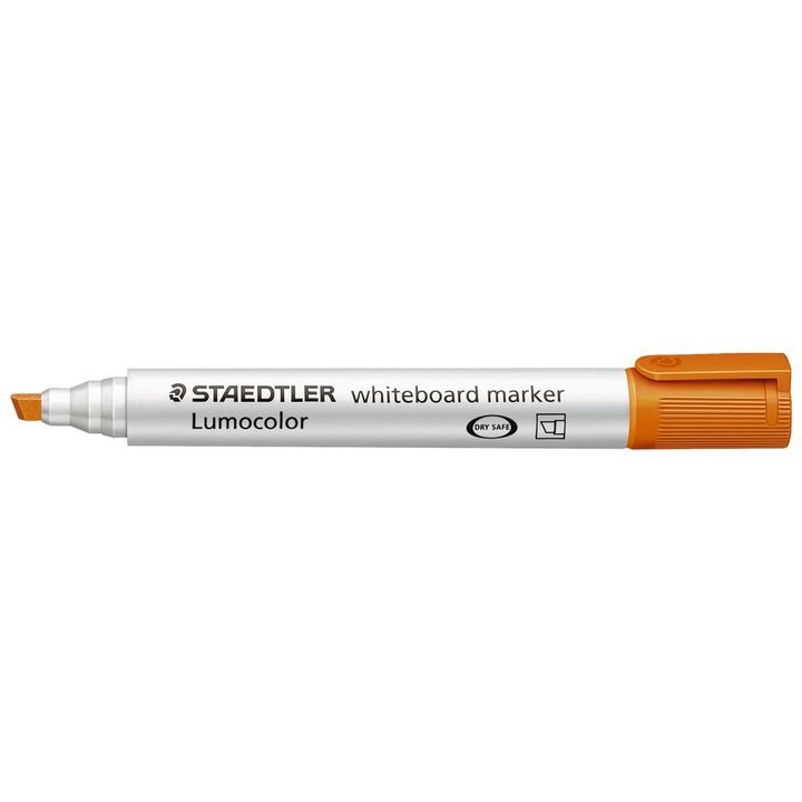 Marker pentru tabla alba Staedtler Lumocolor® 351 B, 2-5 mm, portocaliu