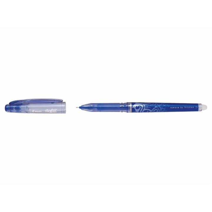 Pix roller, 0.25 mm, varf de ac, sters, PILOT „Frixion Point”, Albastru