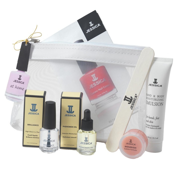 Set ingrijire unghii Jessica Jessica At Home Kit, 5 pcs