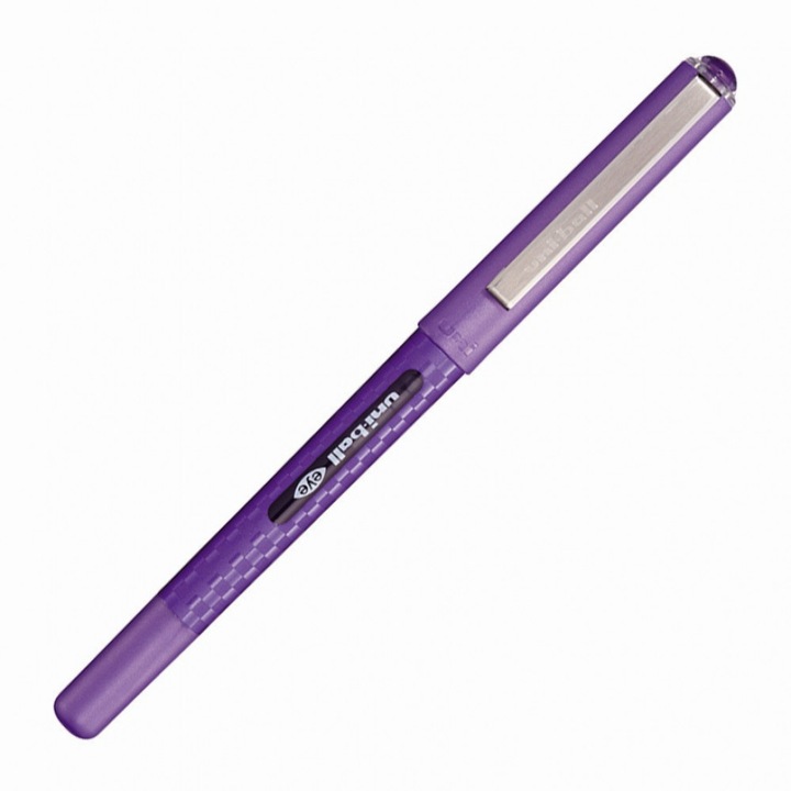 Uni UB-157D Eye rollertoll, 0.5 mm, lila