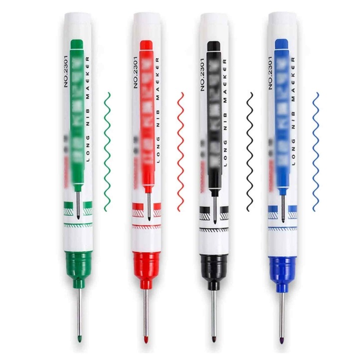 Enforose 8 db hosszúfejű jelölő filctoll készlet, mérete 17x14x1.5cm