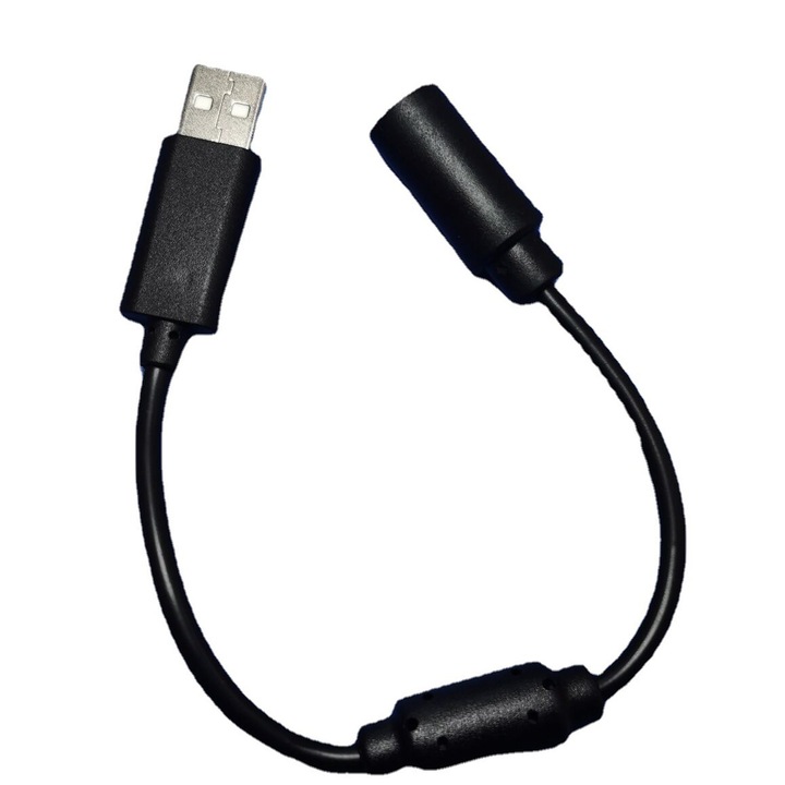Levehető USB kábel versenykormányhoz, 1,5 m, fekete