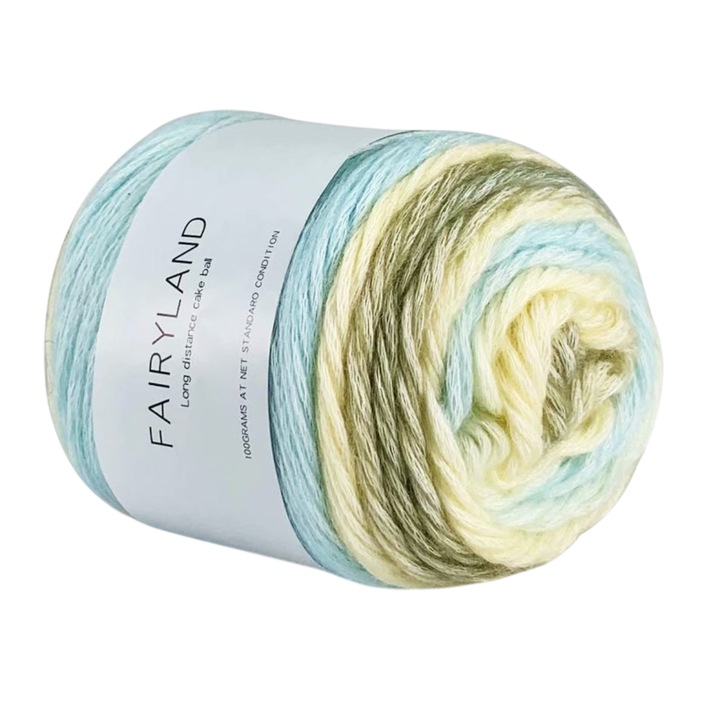 Enforose fonalgarnitúra, többszínű, 100g, horgoláshoz és kötéshez