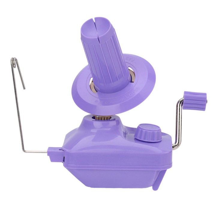 Enforose fonal tekercselő gombolyító, kék, készlet ollóval, levehető kialakítás, alacsony zajszint