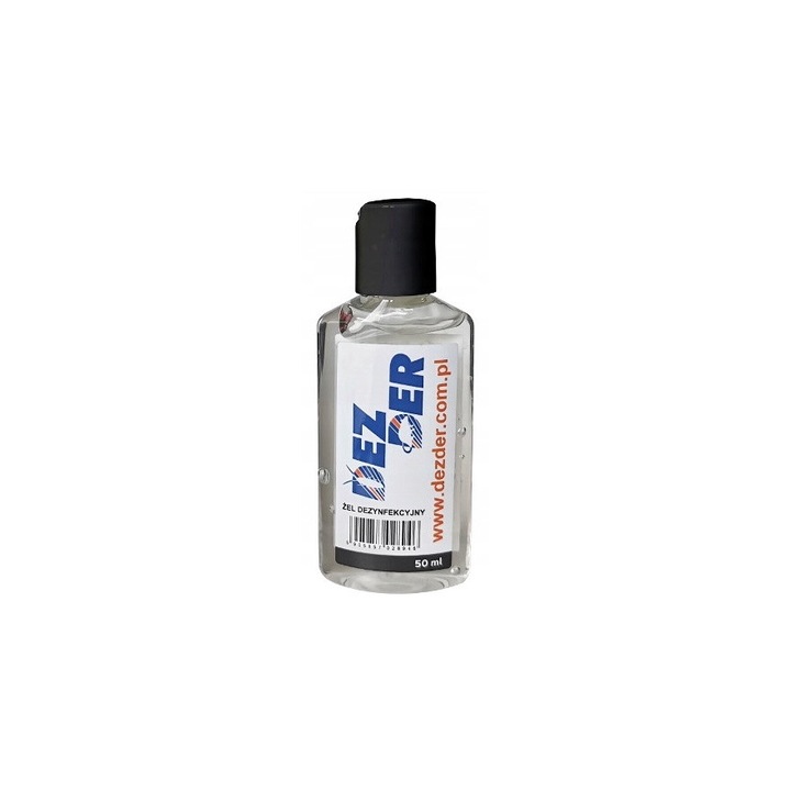 Gel antibacterian Acrylmed Ex-bacteria 50ml, cu alcool etilic 76%, pentru curatare si dezinfectare fara apa
